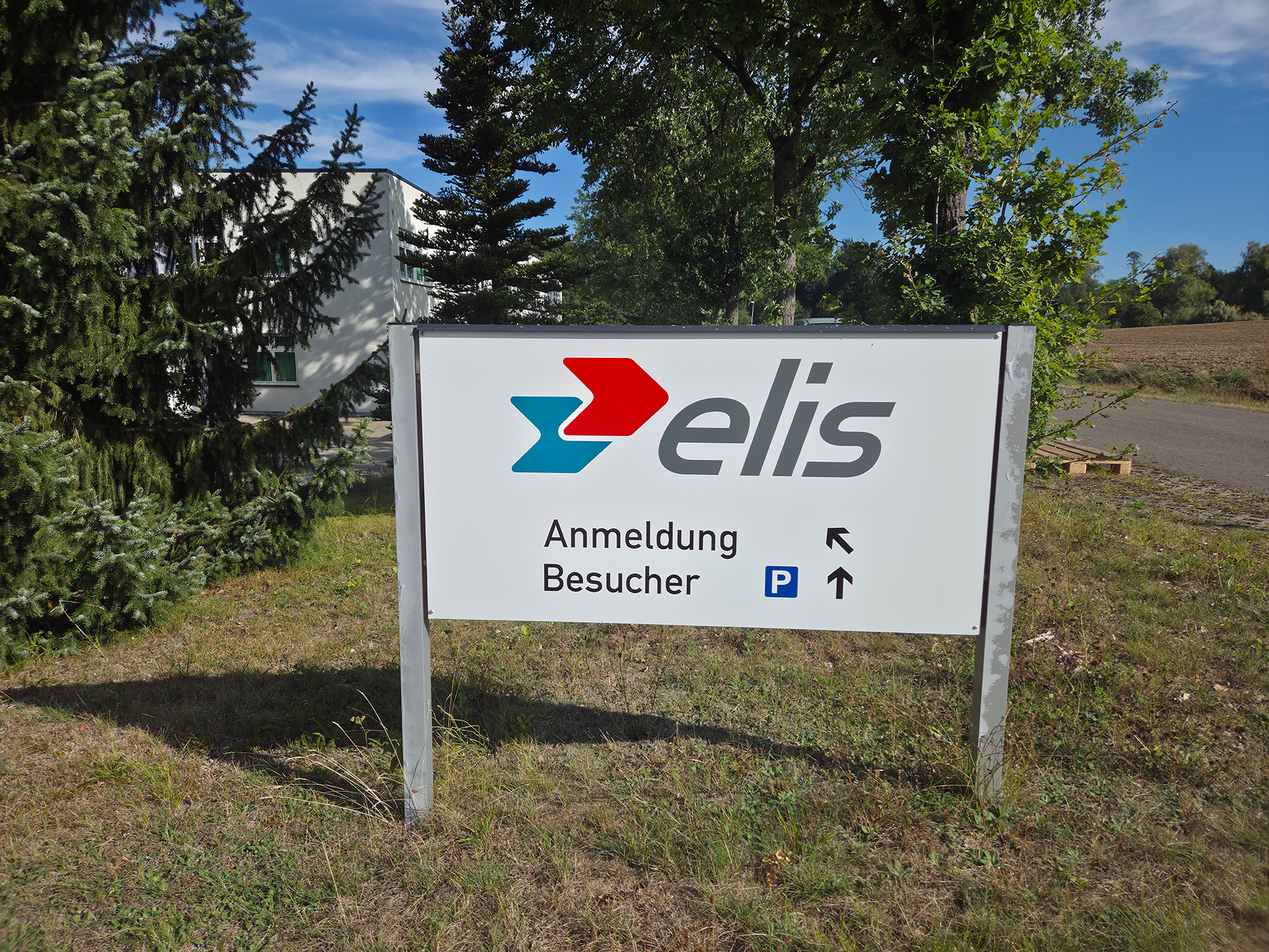 Anmeldung der Wäscherei Elis Textilmanagement in Striegistal